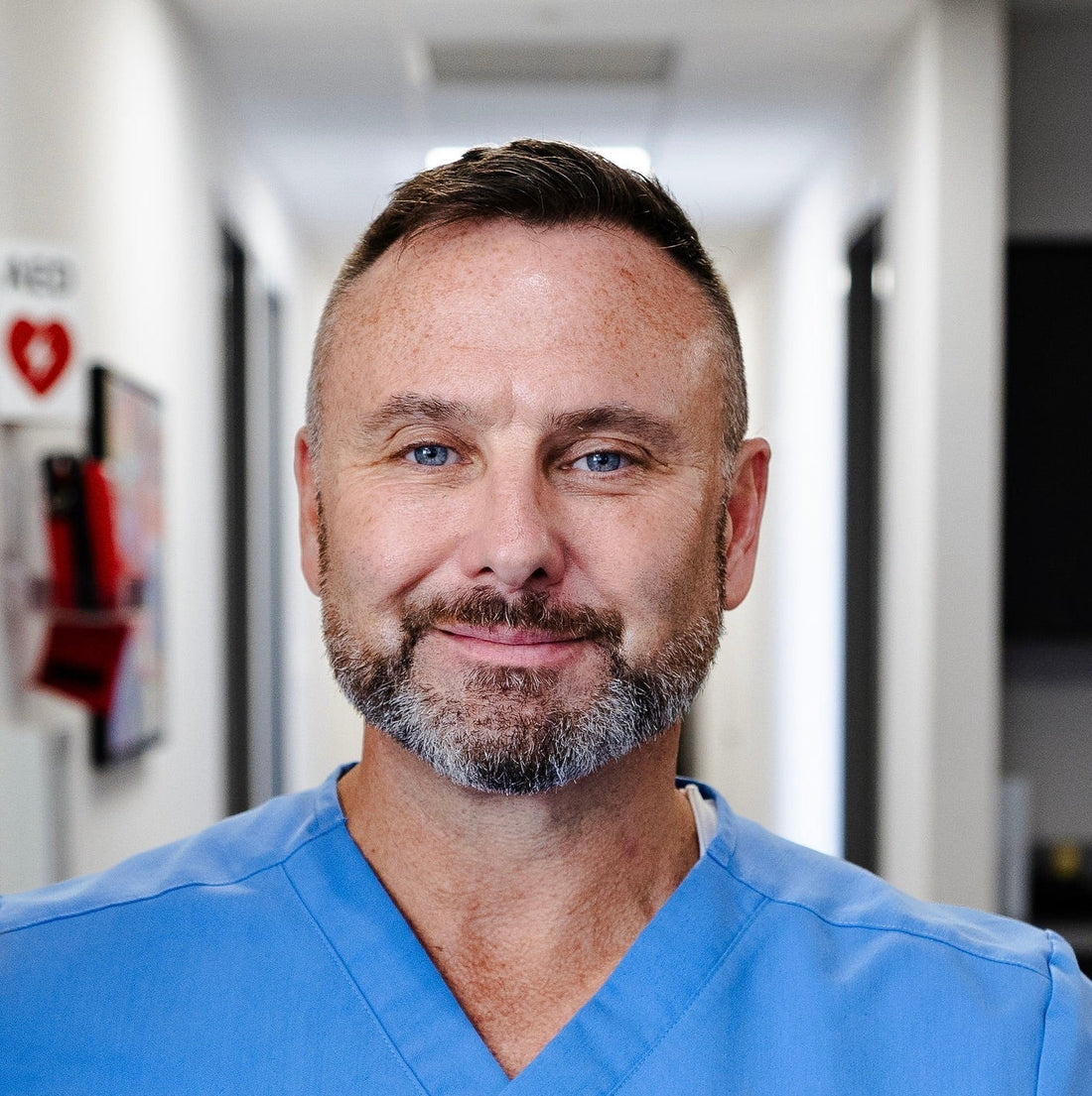 Photo of Cardiothoracic Surgeon and U Heart Co-developer Dr. Allan Stewart, who discusses heart health for American Heart Month.