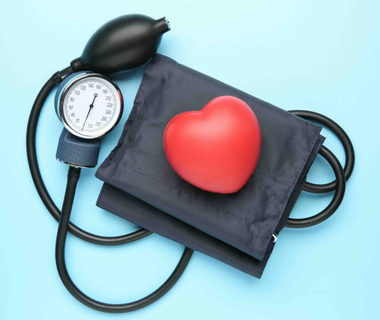 A photo of a blood pressure measuring device for blood pressure regulation, something that U HEART heart health supplements can help with.
