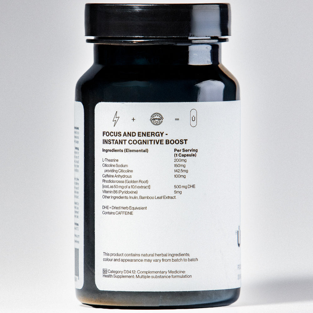 Ů COGNITIVE | Focus, Energy & Instant Cognitive Boost
